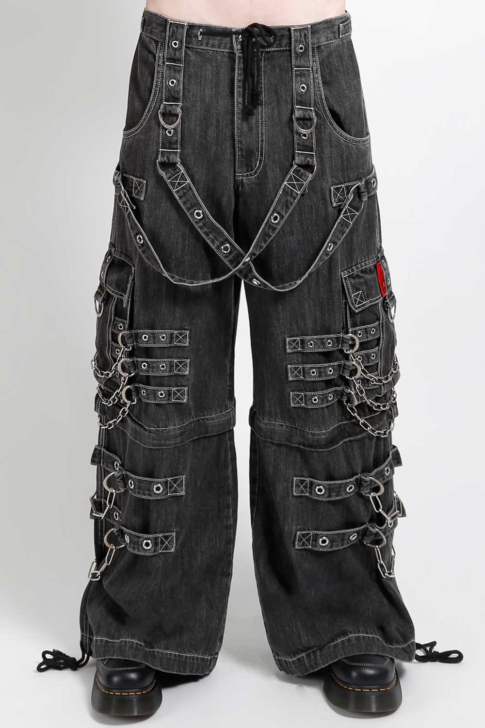 Tripp NYC Devil Skull Pants [Black Denim] - Image 2