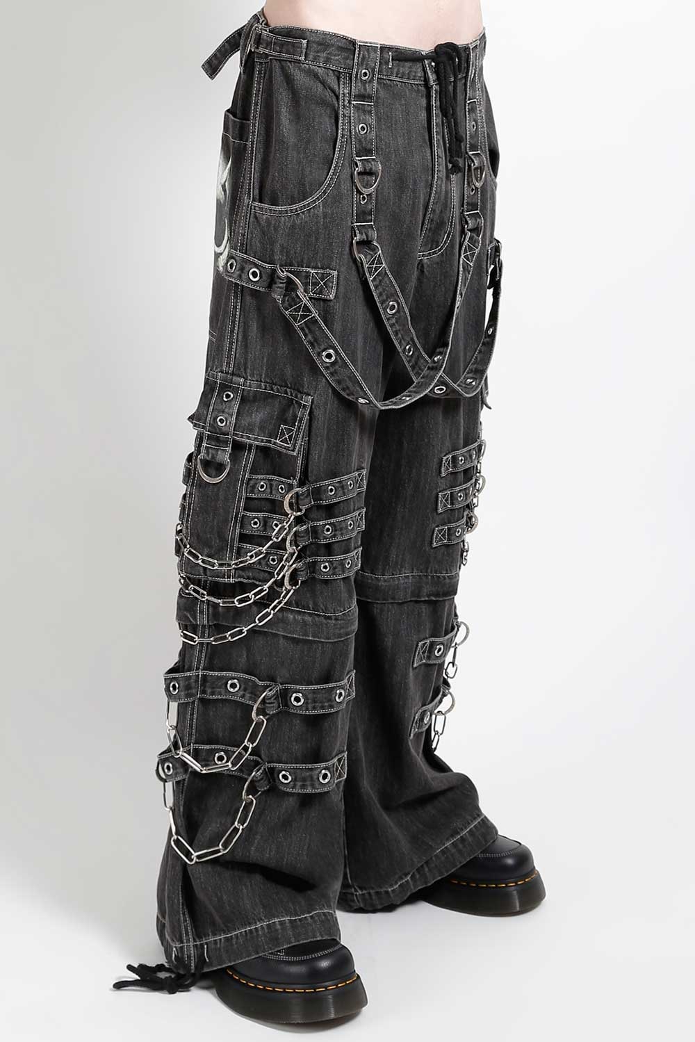Tripp NYC Devil Skull Pants [Black Denim] - Image 3