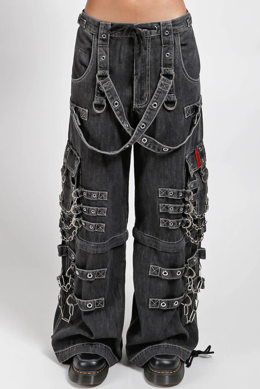 Tripp NYC Devil Skull Pants [Black Denim] - Image 8