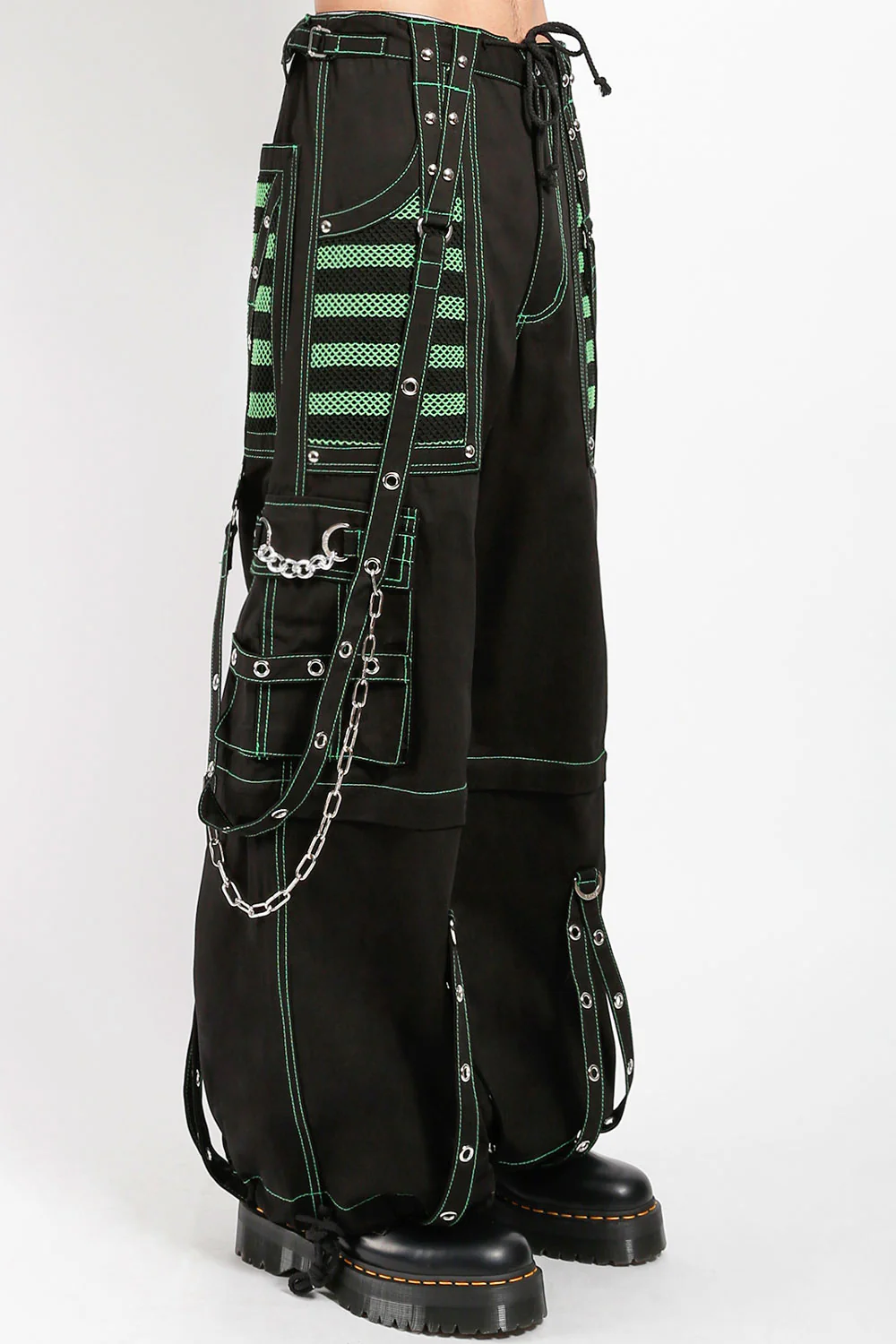 Tripp NYC Electro Pants [Black/Green] - Image 11