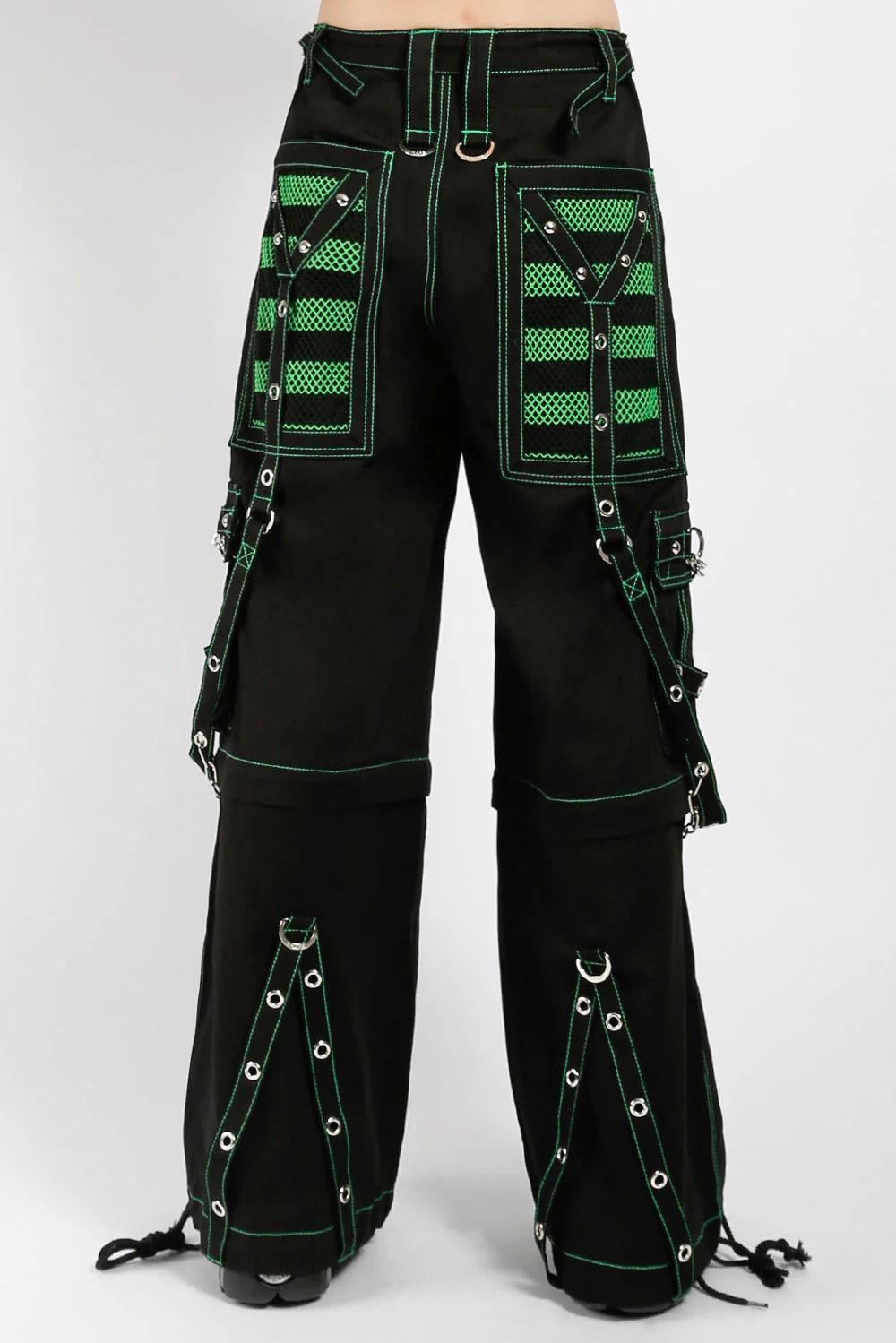 Tripp NYC Electro Pants [Black/Green] - Image 4