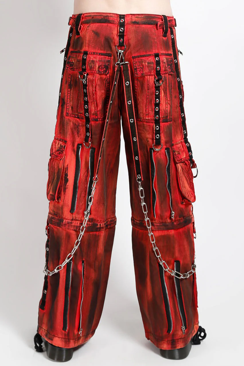 Tripp NYC Eye to Eye Pants [Pink Ink Wash] - Image 3