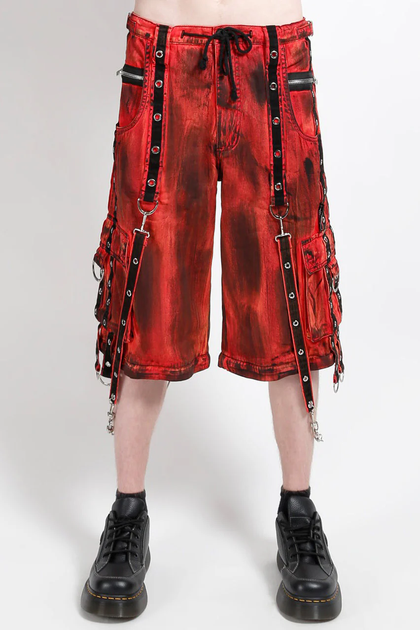Tripp NYC Eye to Eye Pants [Pink Ink Wash] - Image 4