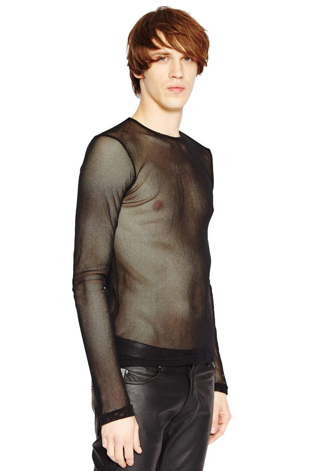 Tripp NYC Fishnet Shirt [Black] - Image 4