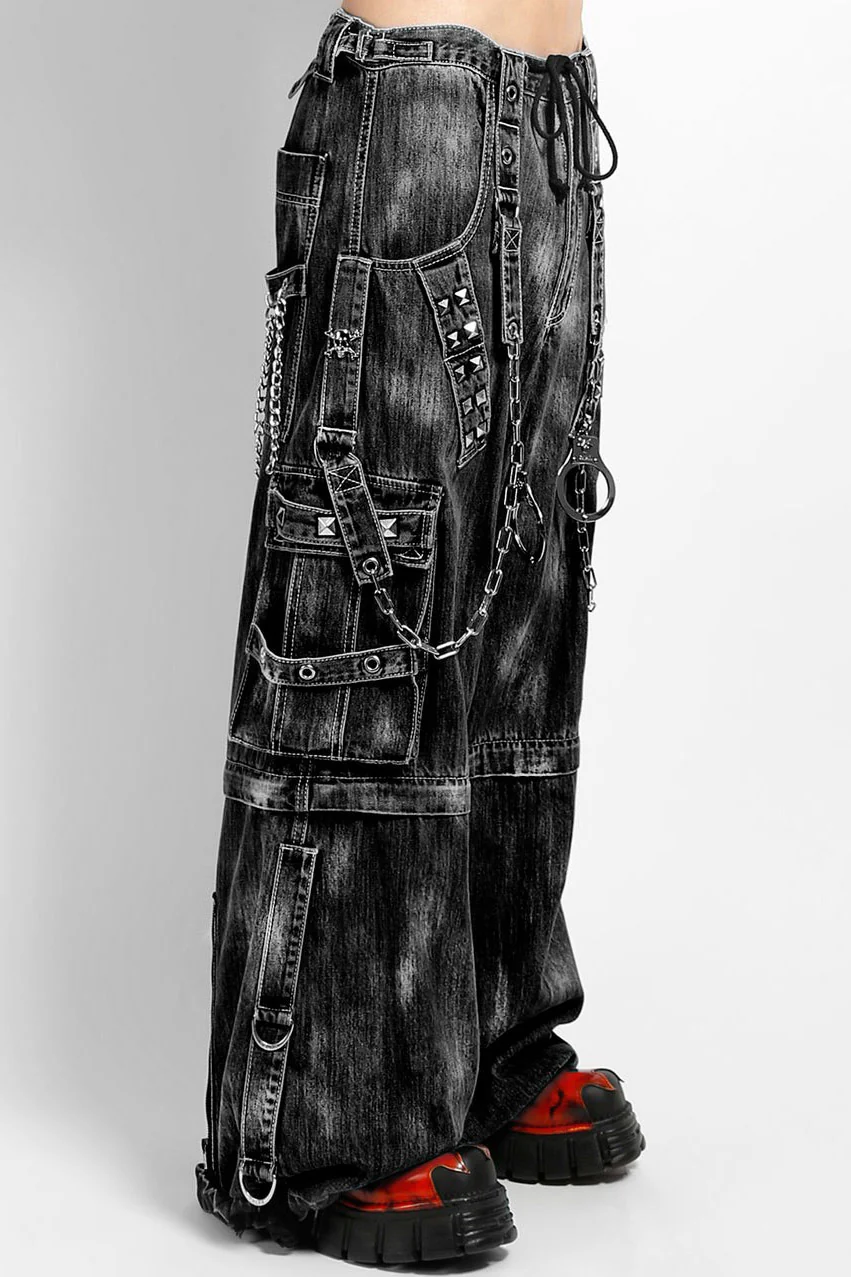 Tripp NYC Lock Up Denim Pants [Storm Wash] - Image 2