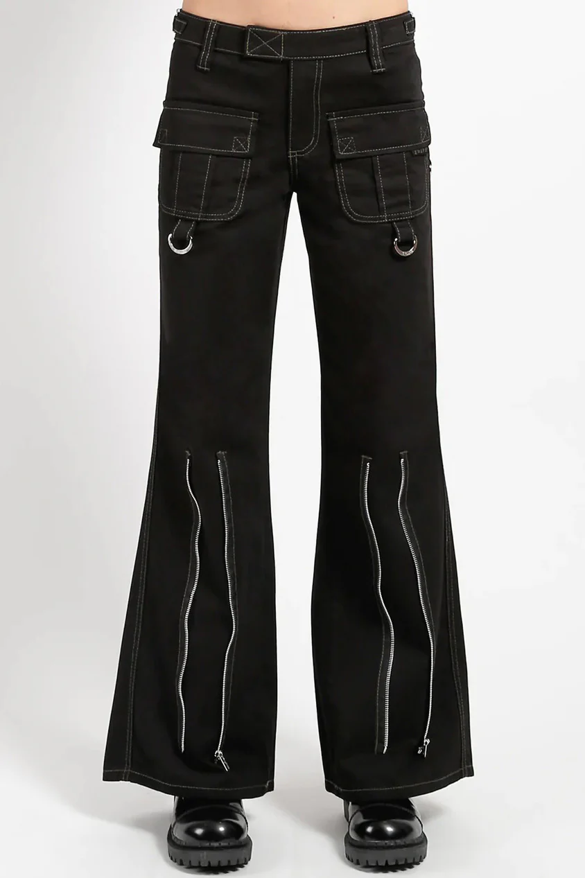 Tripp NYC Peace Cargo Pants [BLACK] - Image 3