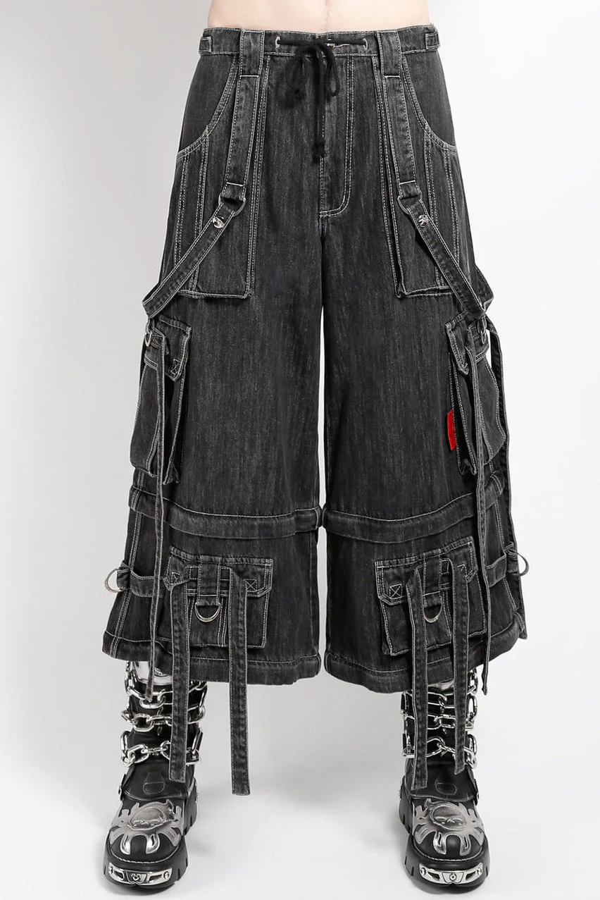 Tripp NYC Ring Strap Pants [Black Denim] - Image 3