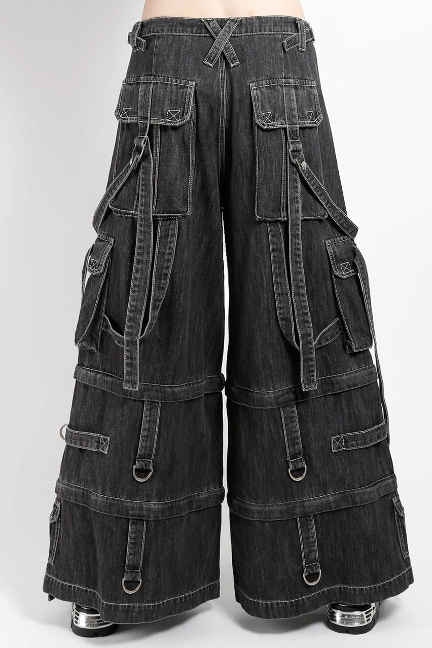 Tripp NYC Ring Strap Pants [Black Denim] - Image 5