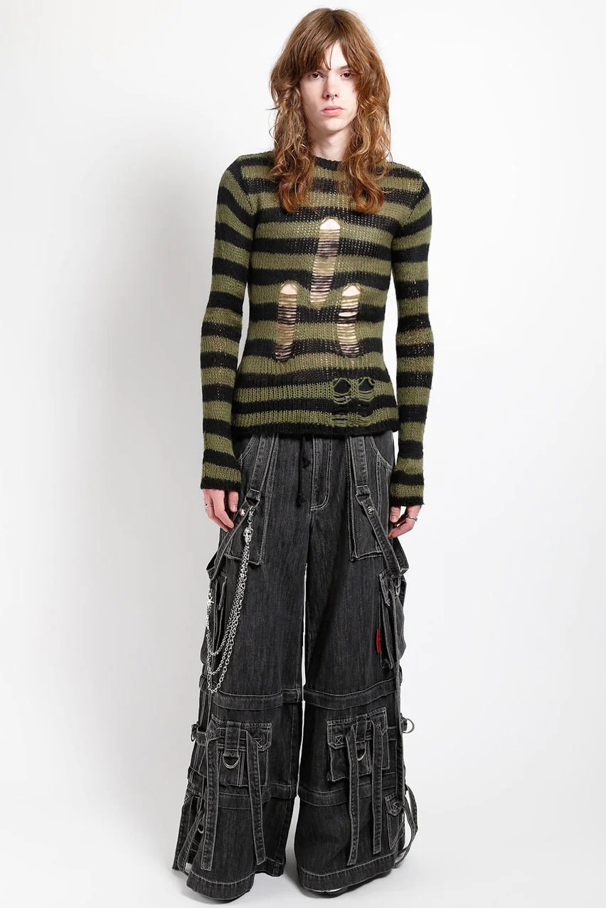 Tripp NYC Ring Strap Pants [Black Denim] - Image 6