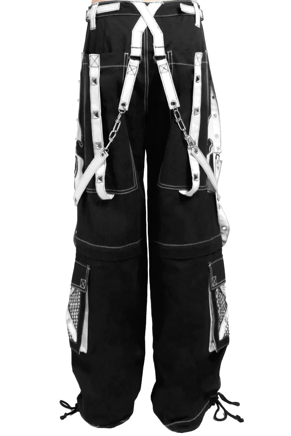 Tripp NYC Scare Darkstreet Pants [BLACK/WHITE] - Image 8