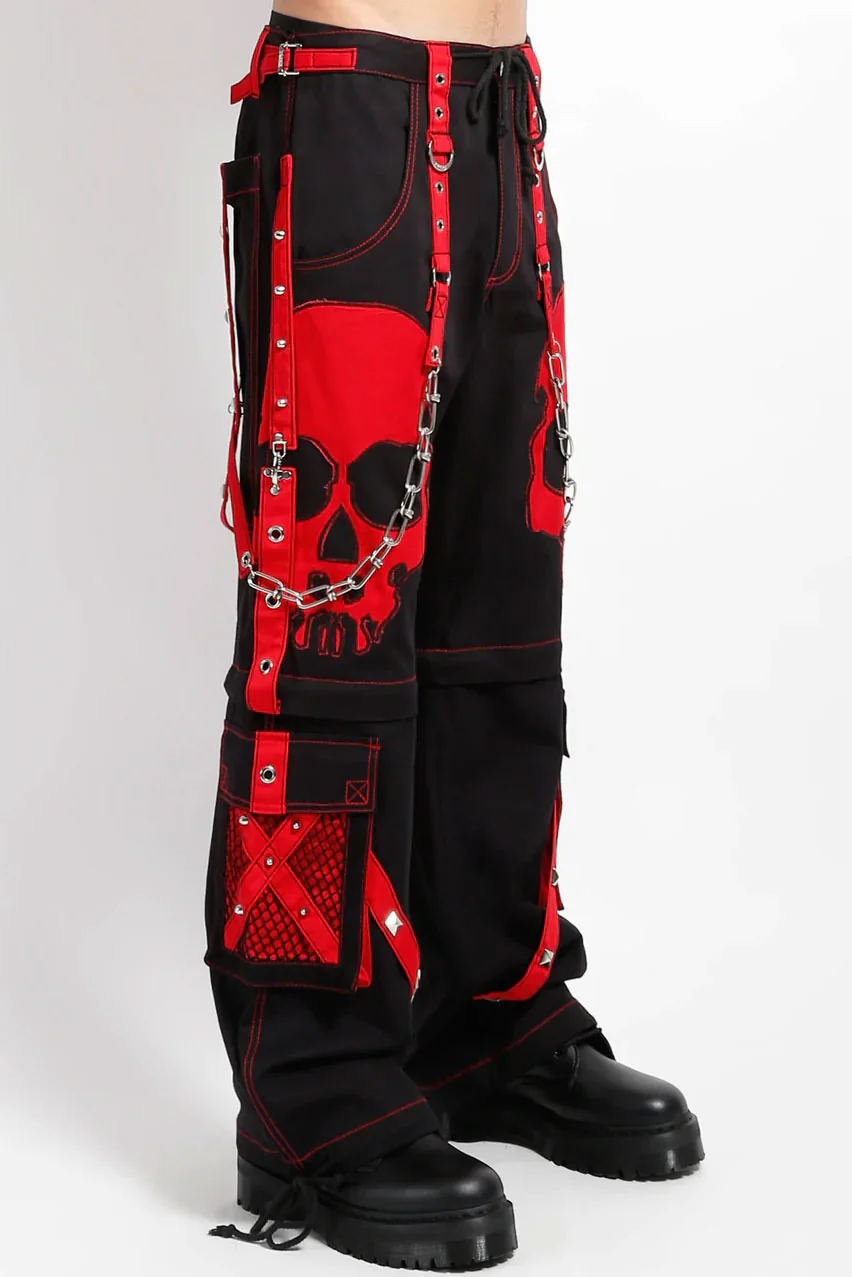 Tripp NYC Scare Pants [Black/Red] - Image 3