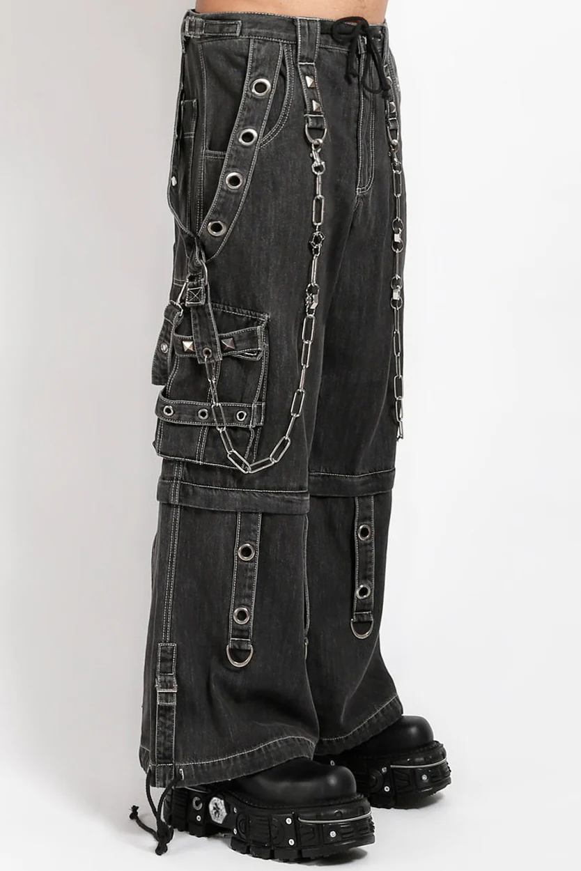 Tripp NYC Super O-Ring Pants [BLACK DENIM] - Image 3