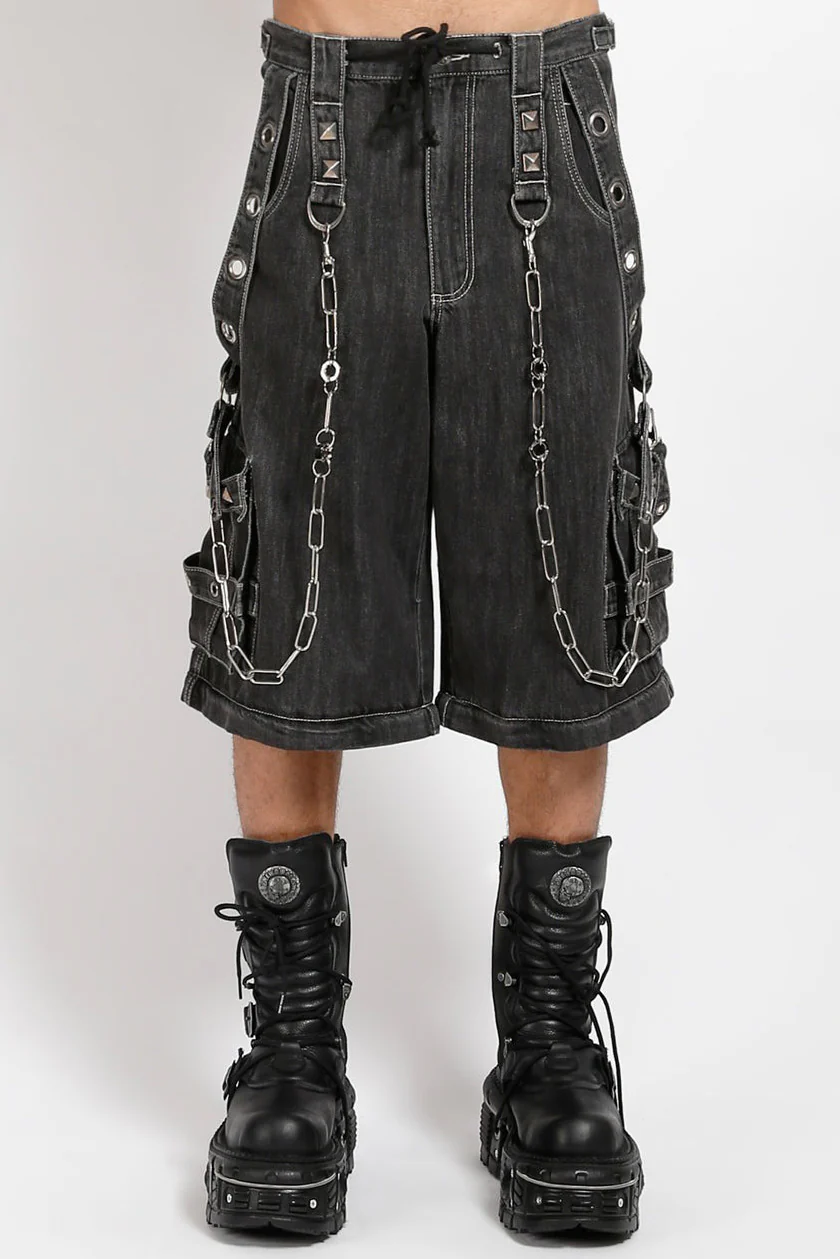 Tripp NYC Super O-Ring Pants [BLACK DENIM] - Image 5