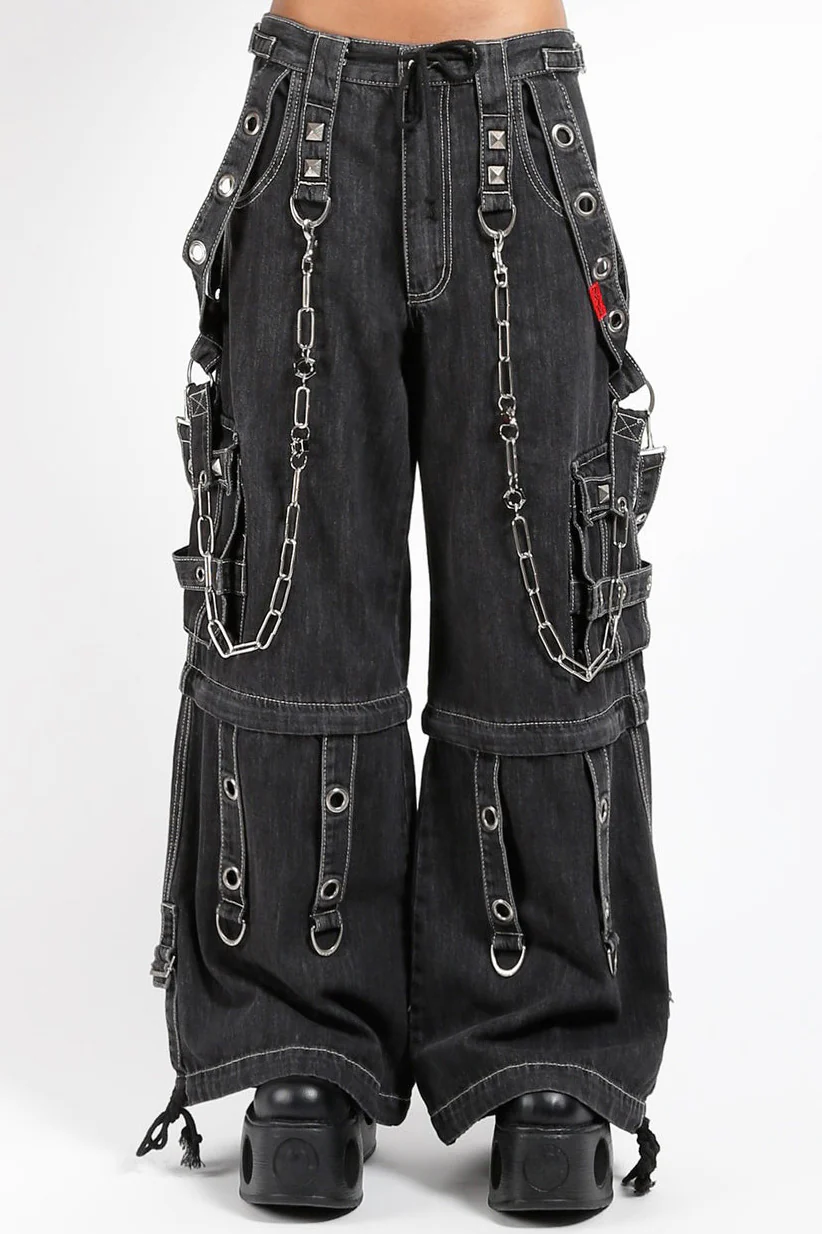 Tripp NYC Super O-Ring Pants [BLACK DENIM] - Image 7
