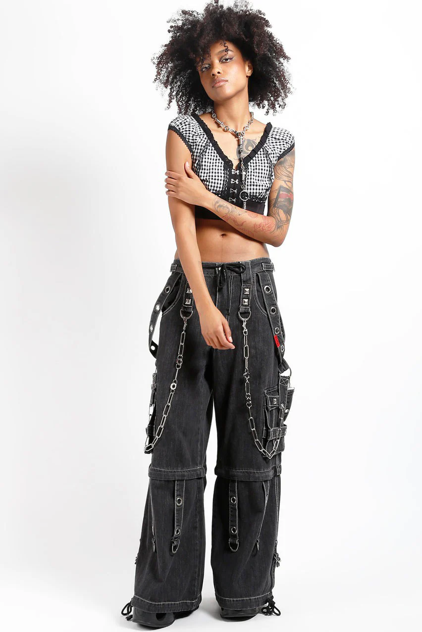 Tripp NYC Super O-Ring Pants [BLACK DENIM] - Image 8