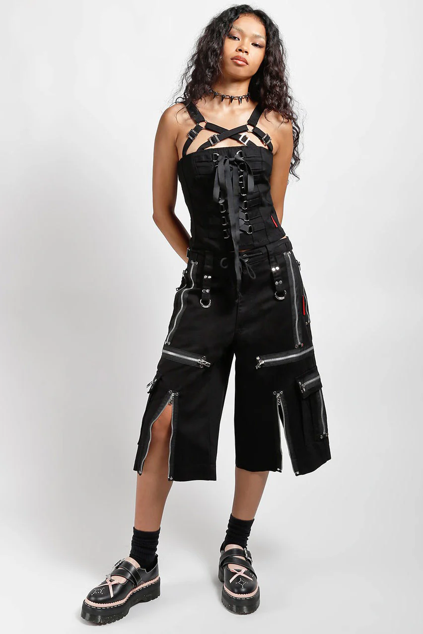 Tripp NYC Super Zip Shorts [Black] - Image 10