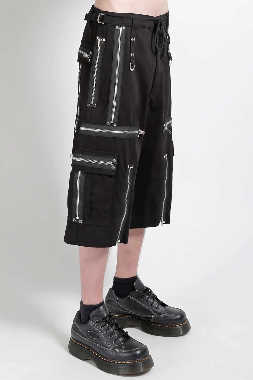 Tripp NYC Super Zip Shorts [Black] - Image 3