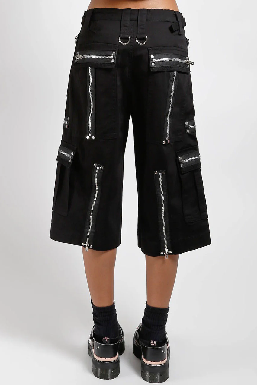 Tripp NYC Super Zip Shorts [Black] - Image 4