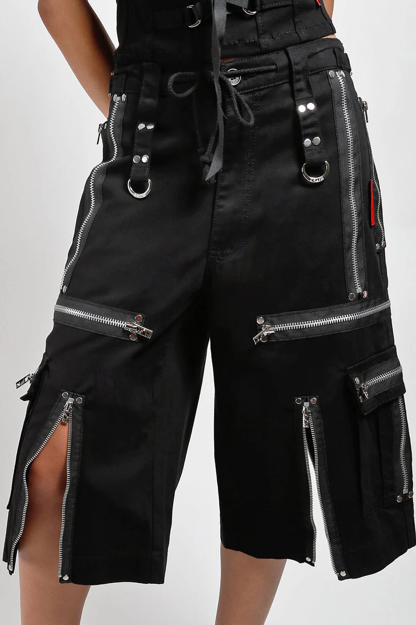 Tripp NYC Super Zip Shorts [Black] - Image 7