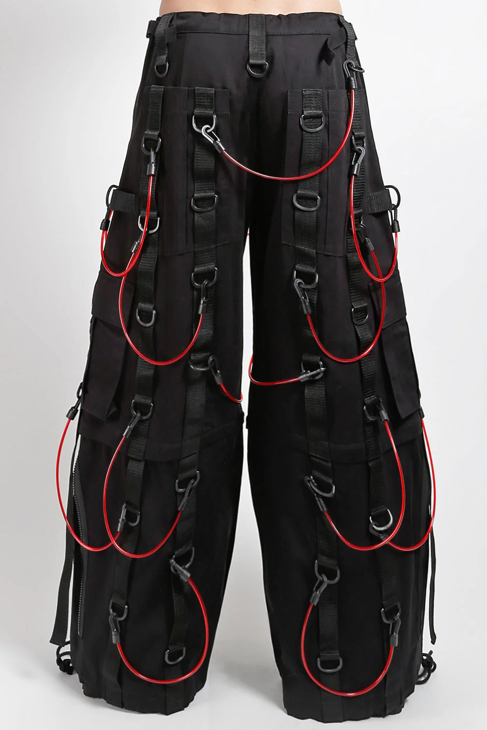 Tripp NYC Transfusion Pants [Black/Red] - Image 4