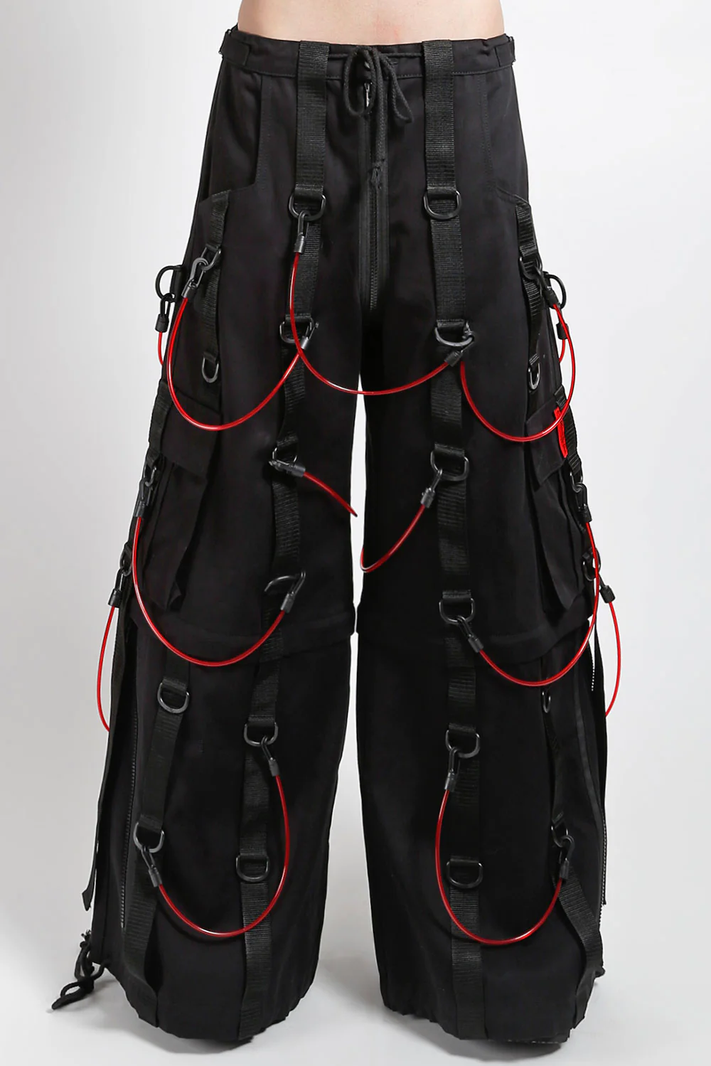 Tripp NYC Transfusion Pants [Black/Red] - Image 5