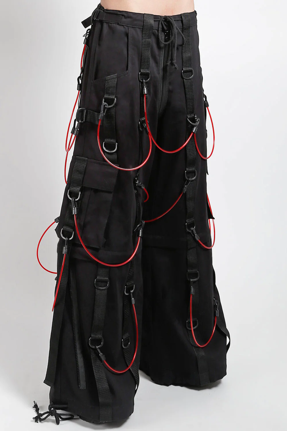 Tripp NYC Transfusion Pants [Black/Red] - Image 7