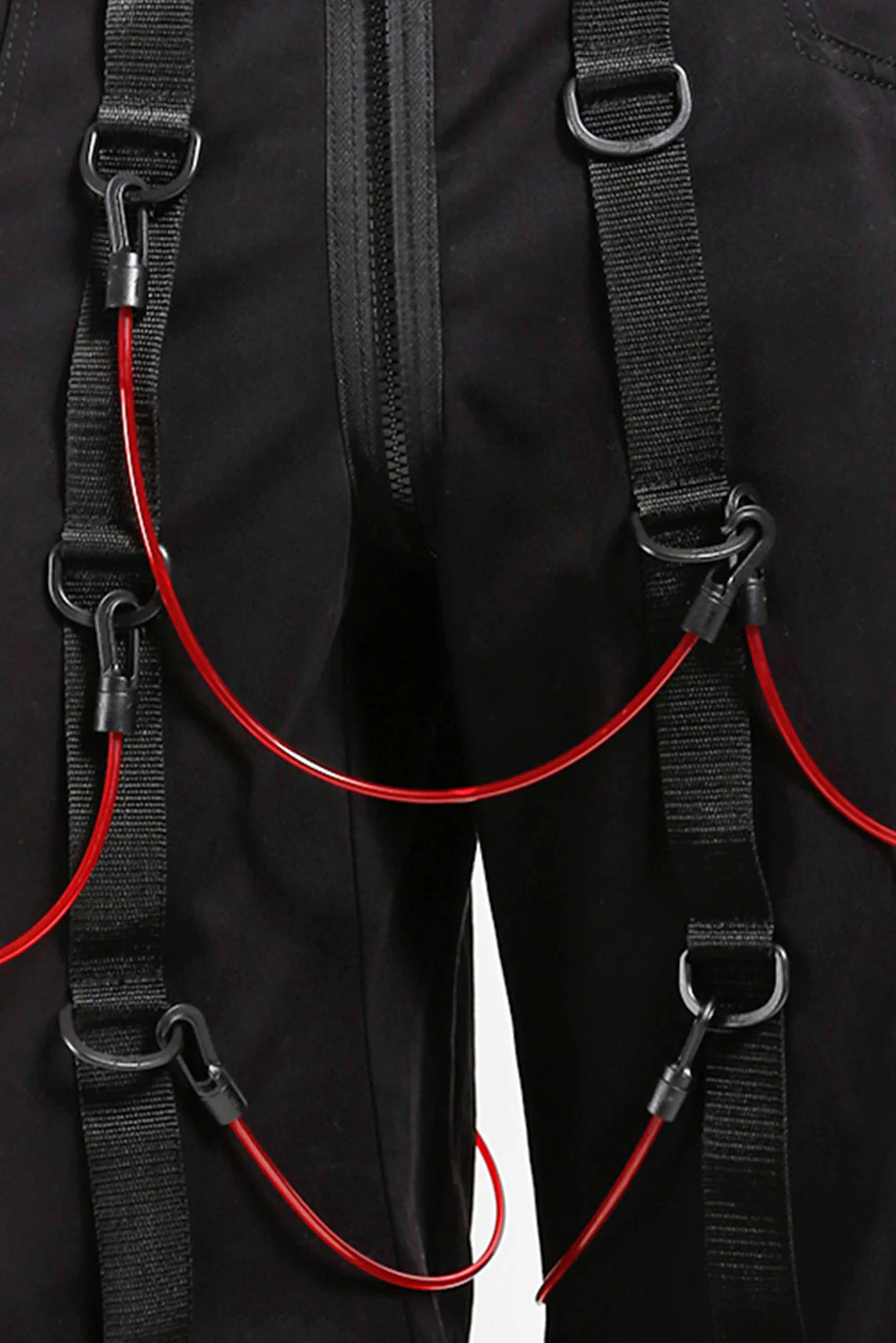Tripp NYC Transfusion Pants [Black/Red] - Image 9