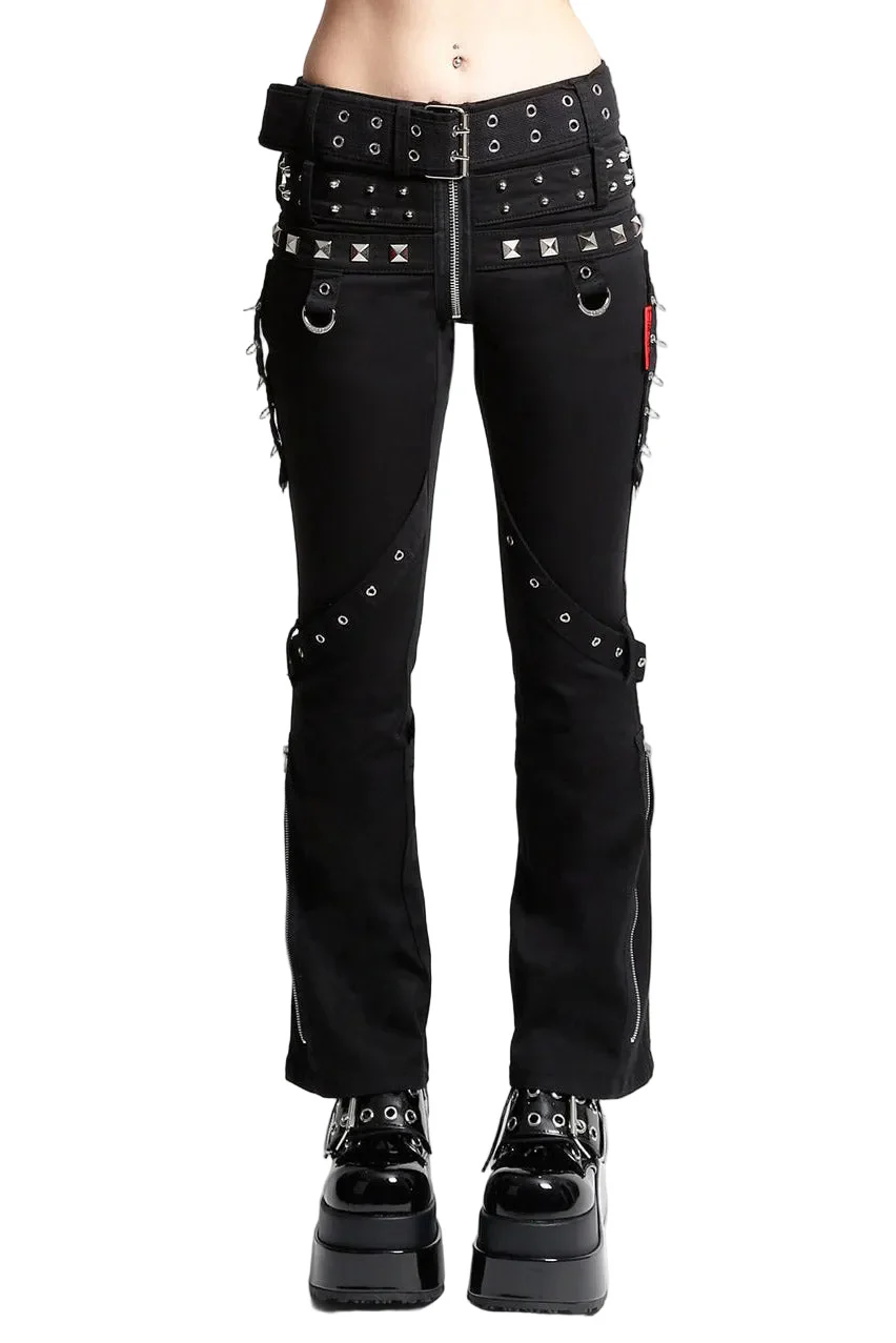 Tripp NYC Triple Belted Pants [Black]