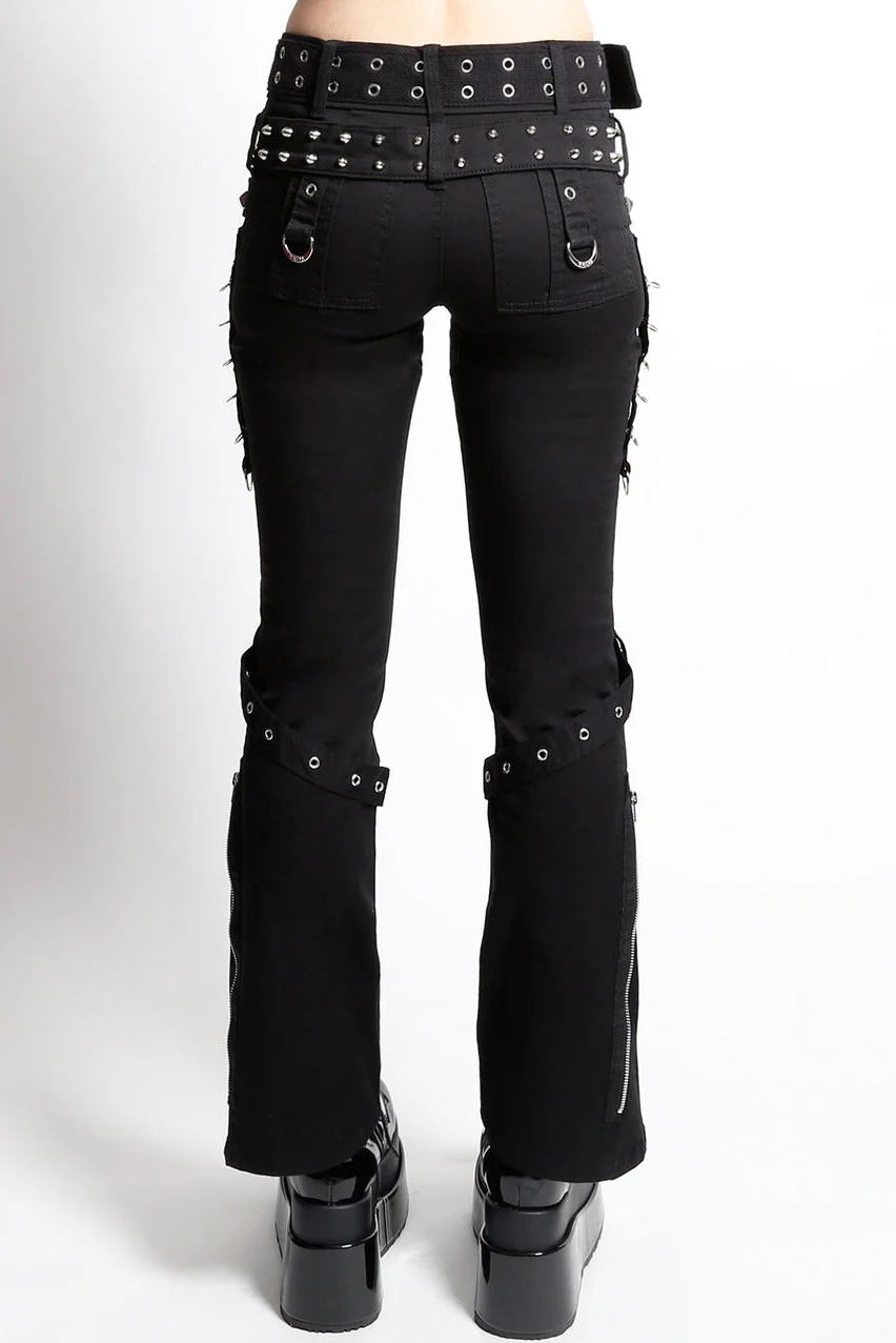 Tripp NYC Triple Belted Pants [Black] - Image 4