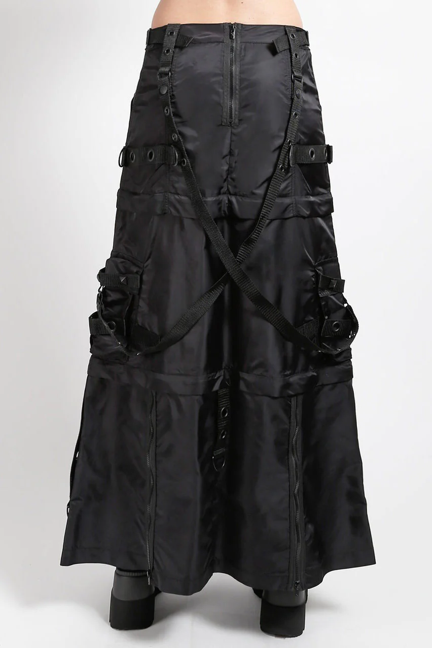 Tripp NYC Zip Off Mega Nylon Skirt - Image 4