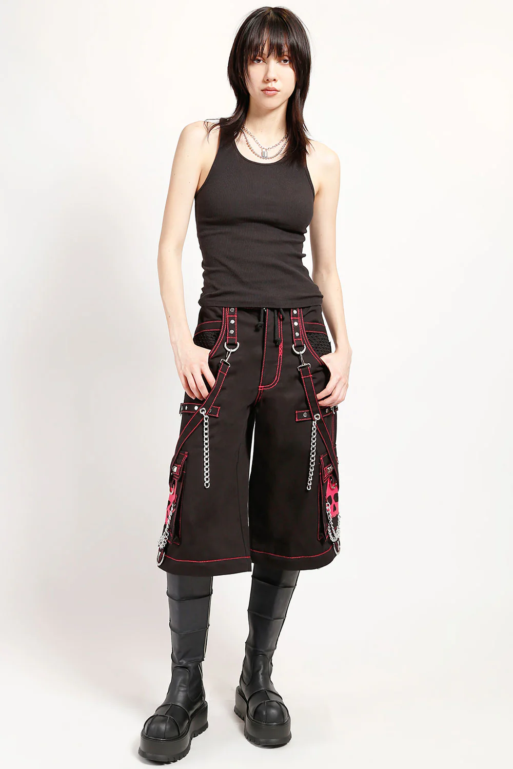 Tripp Super Skull Pants [Black/Pink] - Image 10