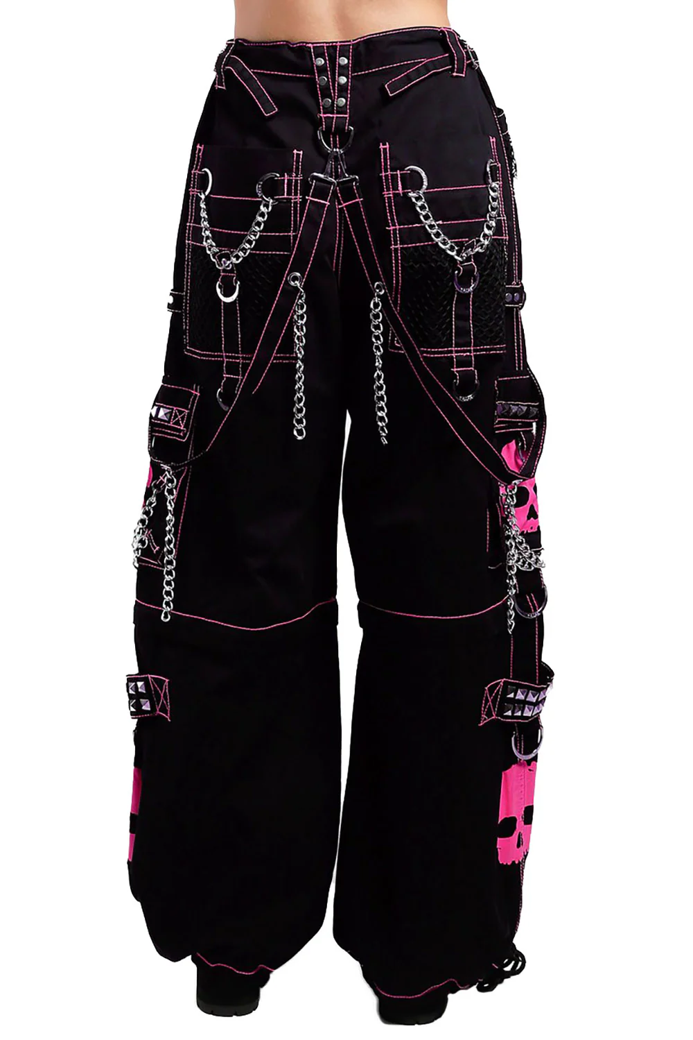 Tripp Super Skull Pants [Black/Pink] - Image 6