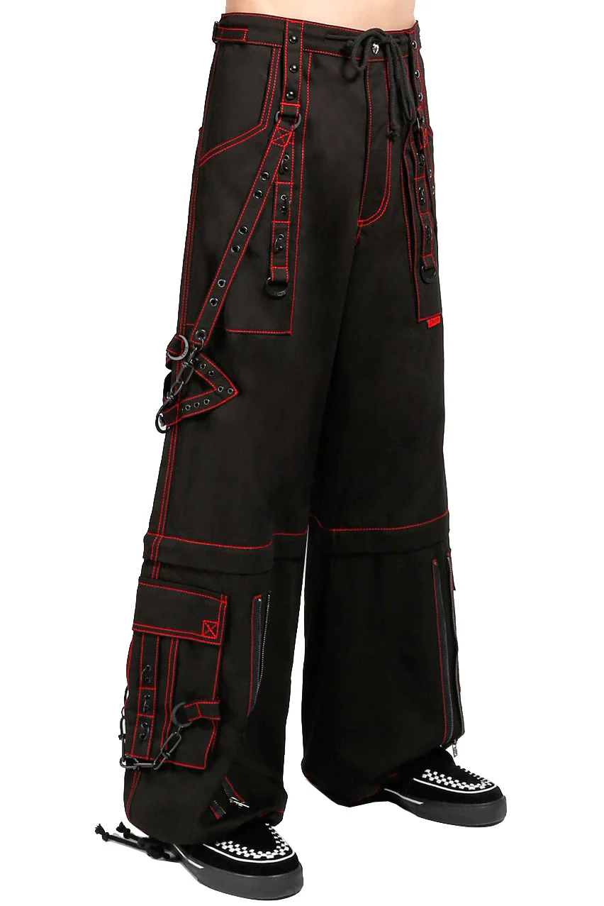 Tripp Super Stud Pants [Black/Red] - Image 2
