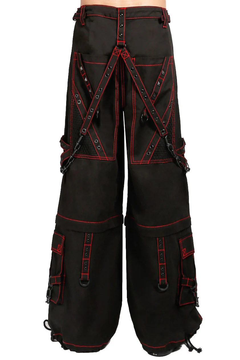 Tripp Super Stud Pants [Black/Red] - Image 3