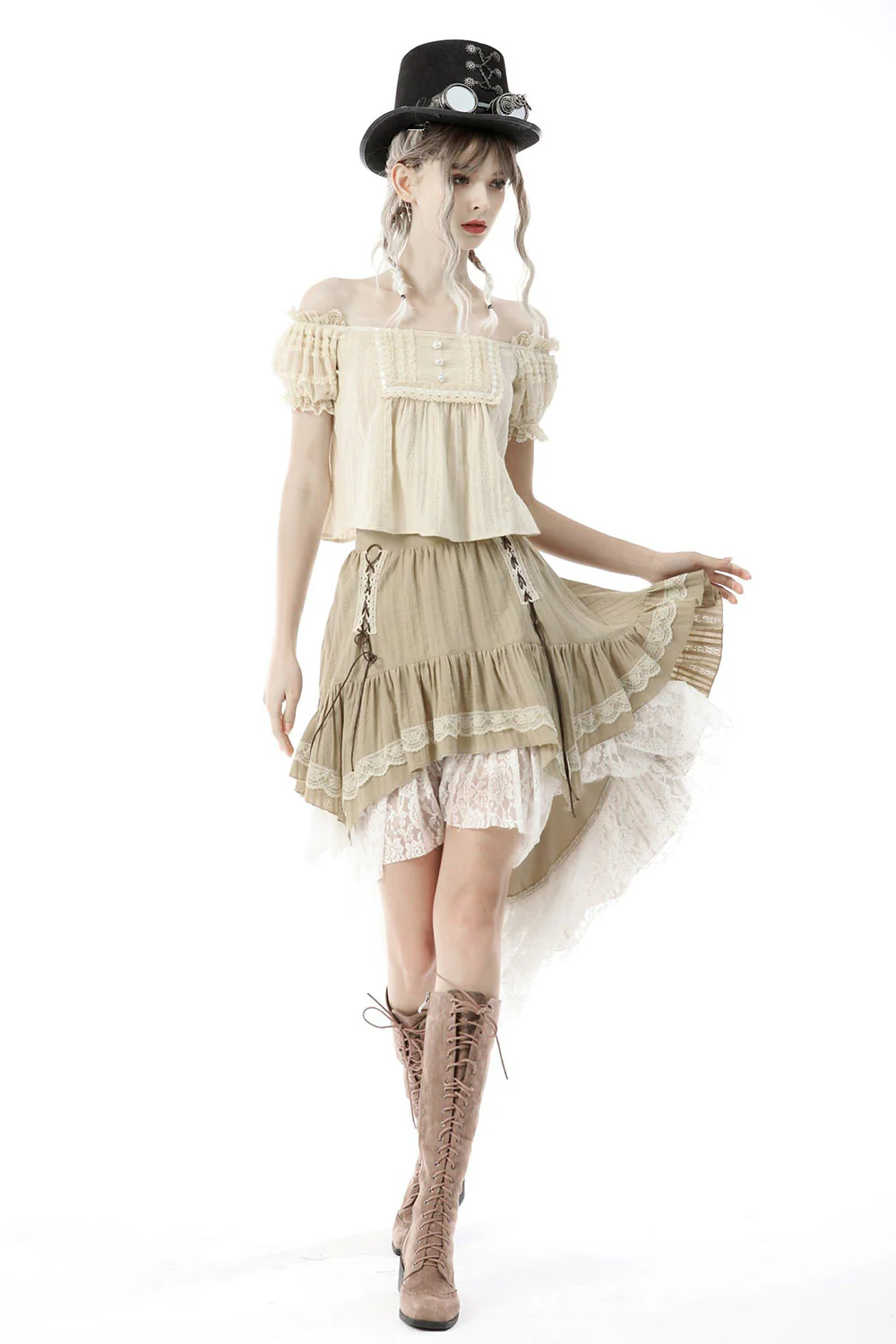Vintage Witch Off the Shoulder Top - Image 2