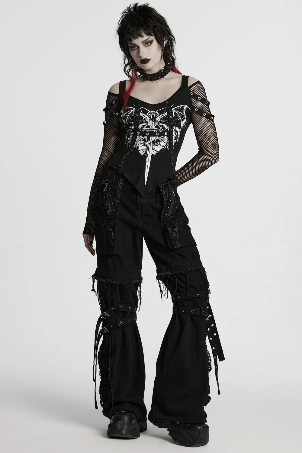 Twilight Blade Fishnet Top - Image 3