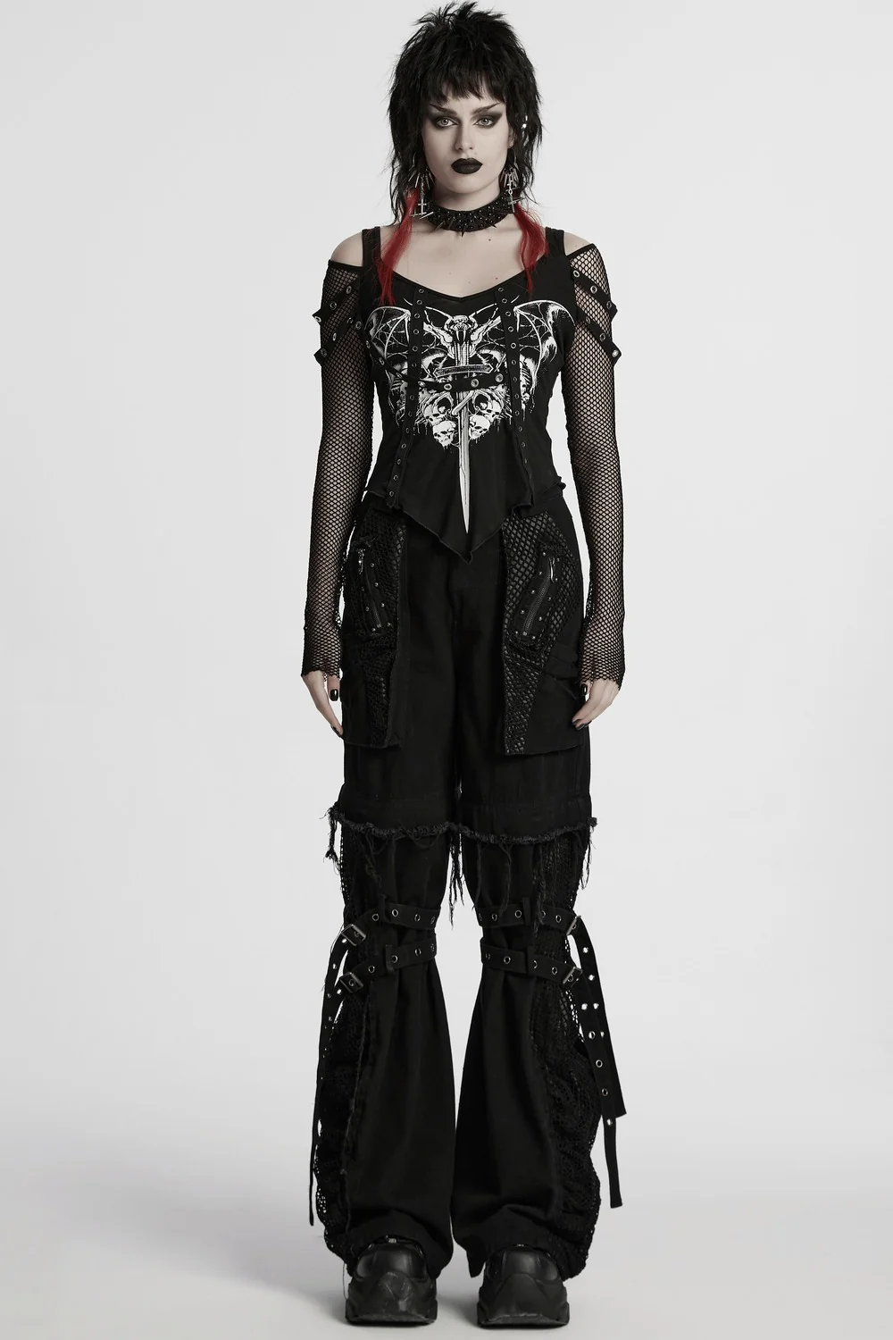 Twilight Blade Fishnet Top - Image 7