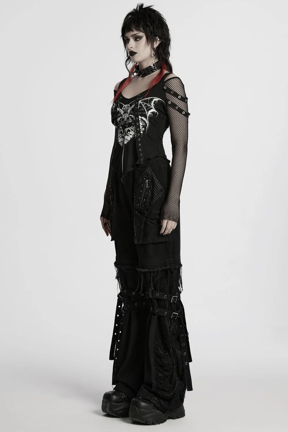 Twilight Blade Fishnet Top - Image 8