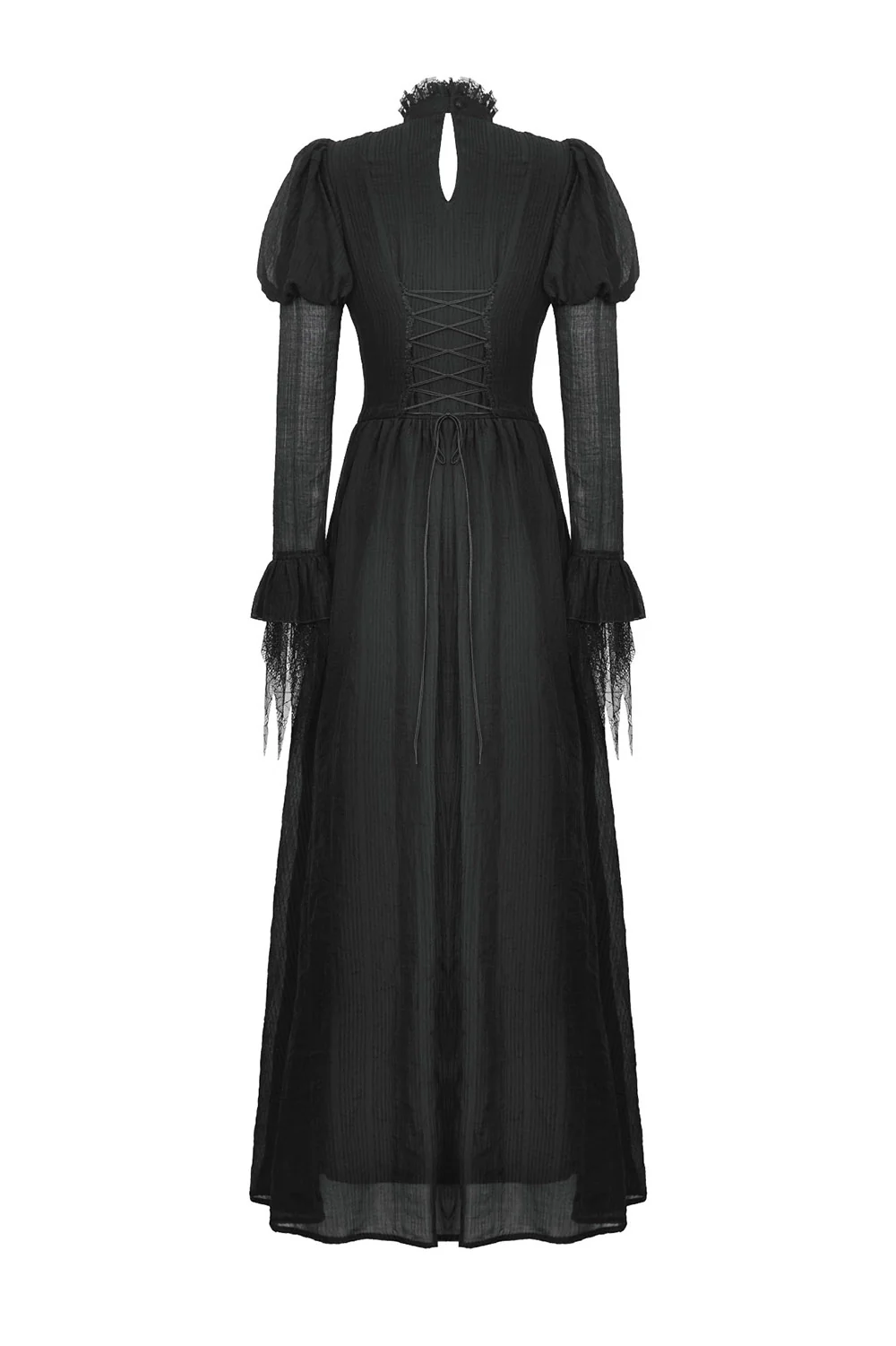 Twilight Witch Puff Shoulder Maxi Dress - Image 7