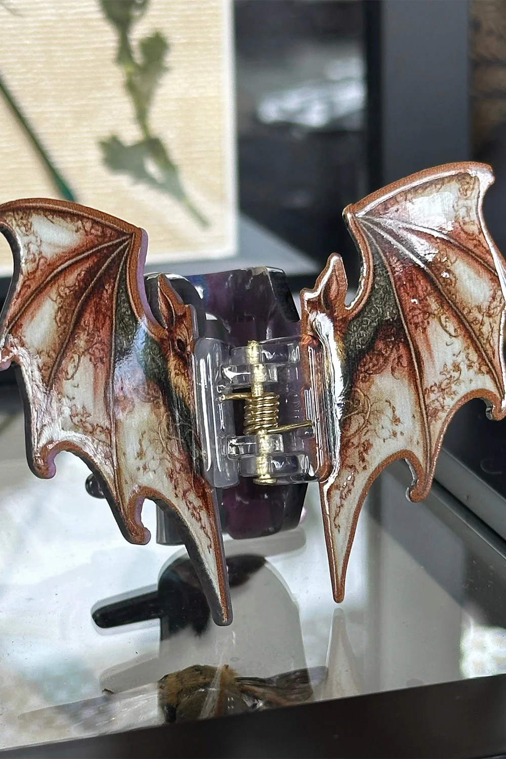 Twin Bats Hair Clip Set - Image 2