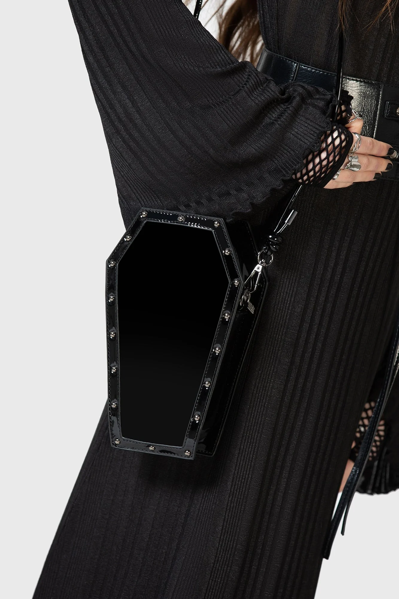Unconfirmed Coffin Crossbody Bag - Image 3