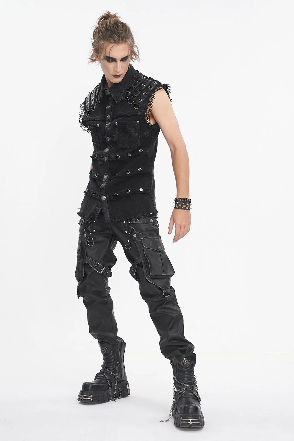 Undead Distressed Vest - Image 3
