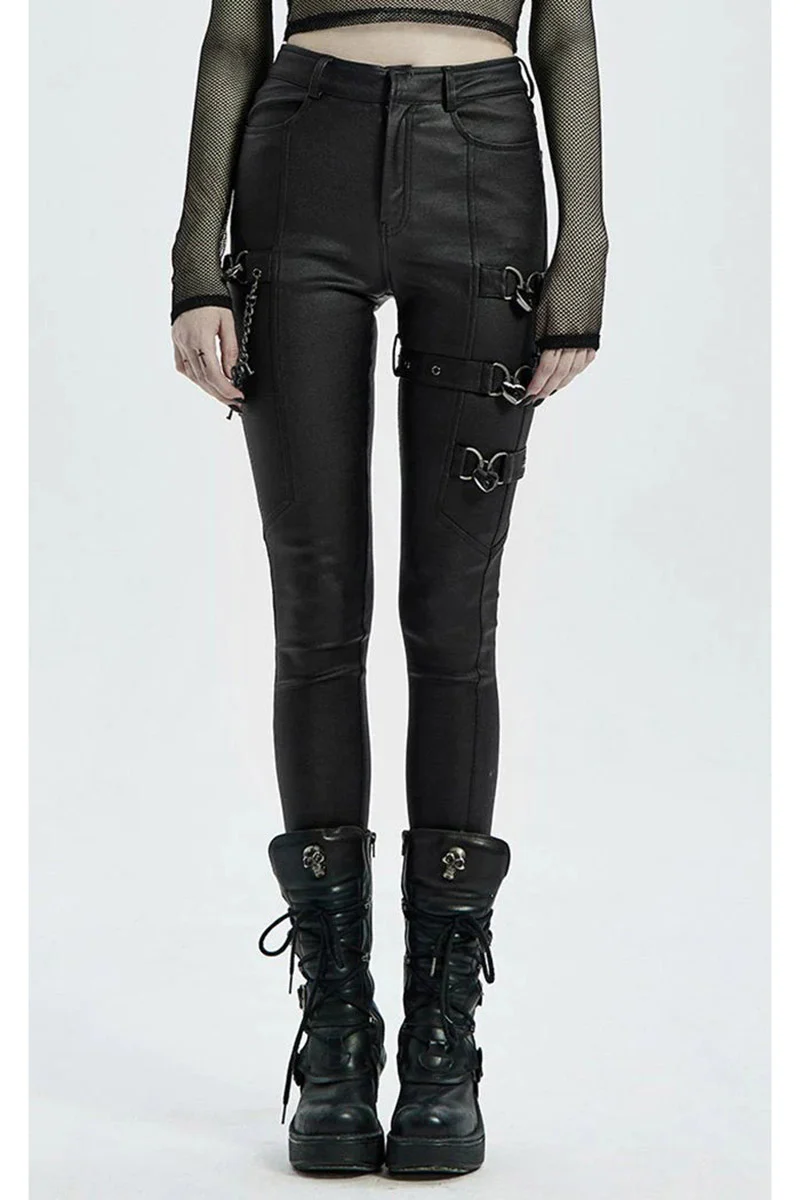 Under Lock & Key Leather Pants