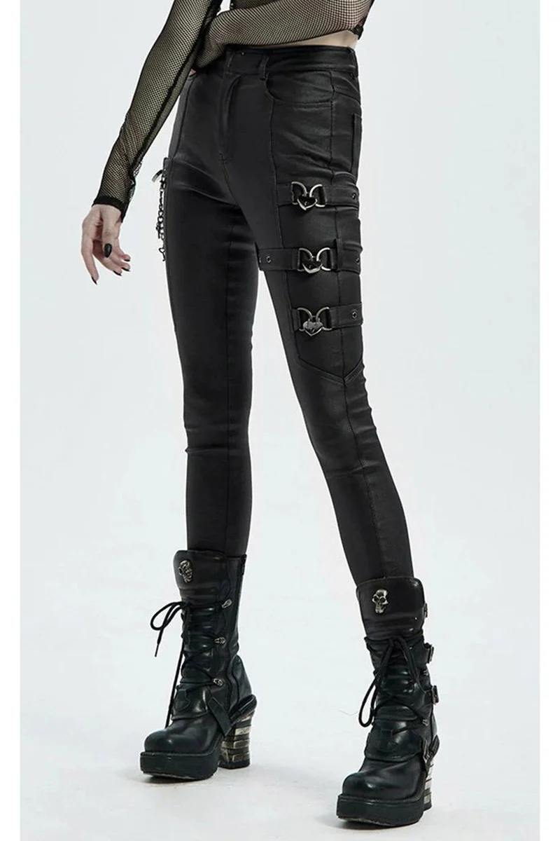 Under Lock & Key Leather Pants - Image 4
