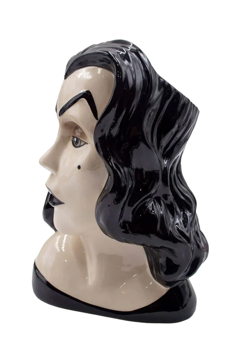 Vampira Portrait Ceramic Vase - Image 3