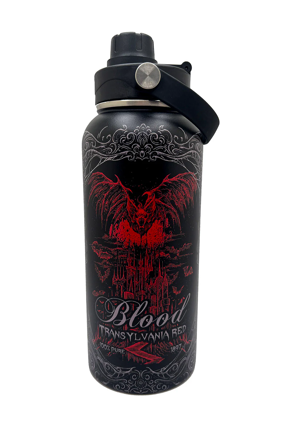 Vampire Blood 32 Oz Water Bottle - Image 5