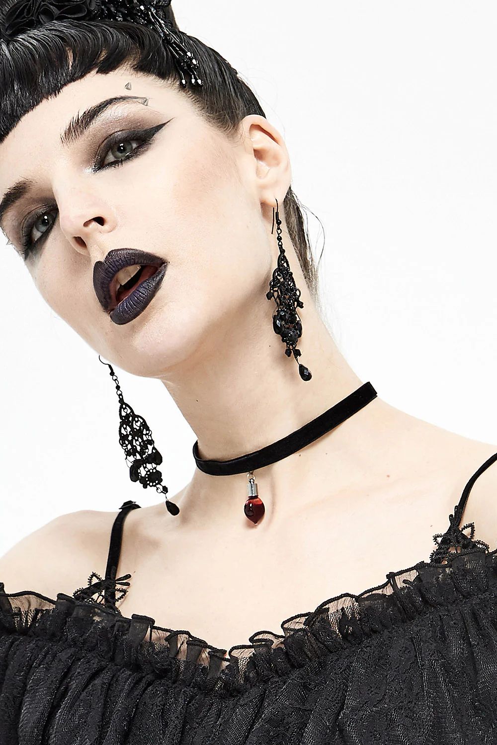 Vampire Blooddrop Choker - Image 4