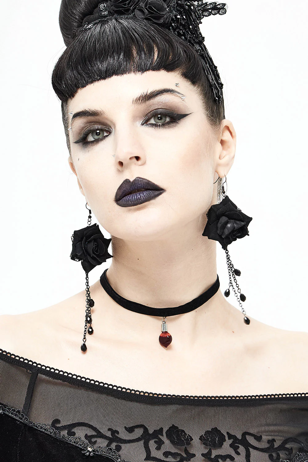 Vampire Blooddrop Choker - Image 5