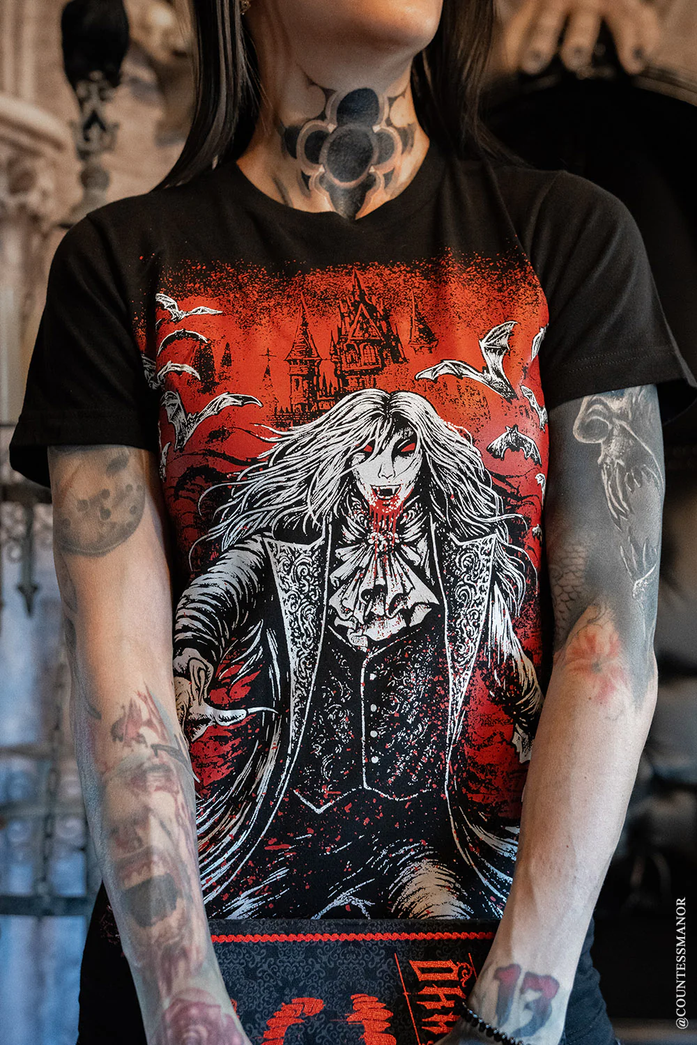 Vampire Bloodfeast T-shirt - Image 9