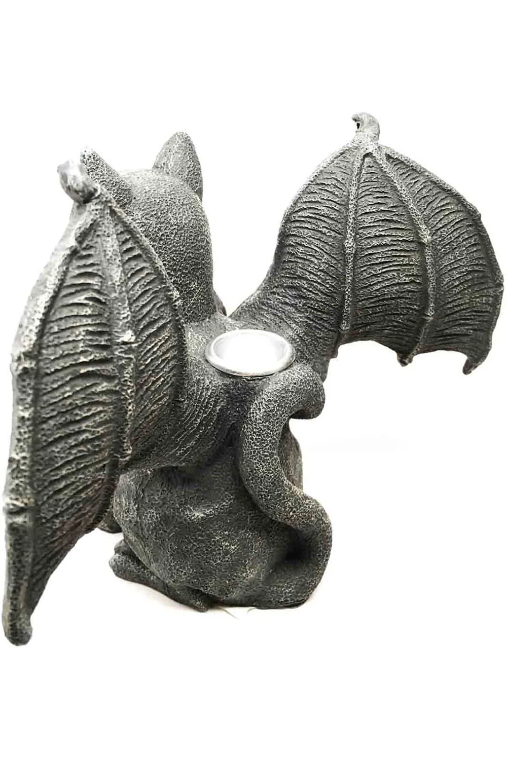 Vampire Cat Gargoyle Candle Holder - Image 3